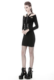 Punk bandage waist tight dress DW359 - Gothlolibeauty