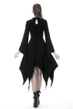 Punk chain long sleeves dress DW365 - Gothlolibeauty