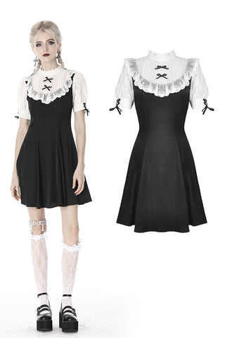 Gothic lolita doll midi dress DW405 - Gothlolibeauty