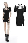 Punk bandage chest tight dress DW406 - Gothlolibeauty