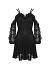 Gothic princess off shoulder sexy lace dress DW414 - Gothlolibeauty