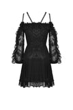 Gothic princess off shoulder sexy lace dress DW414 - Gothlolibeauty