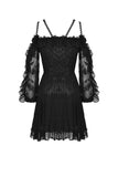 Gothic princess off shoulder sexy lace dress DW414 - Gothlolibeauty