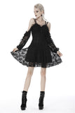 Gothic princess off shoulder sexy lace dress DW414 - Gothlolibeauty