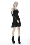 Gothic princess off shoulder sexy lace dress DW414 - Gothlolibeauty