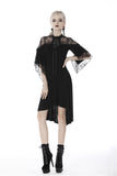 Gothic lace sexy shoulders cocktail dress DW418 - Gothlolibeauty