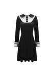 Gothic lolita doll collar velvet dress  DW432