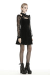 Gothic princess lace velvet dress DW433