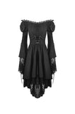 Gothic decadent longsleeves cocktail dress DW445