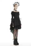 Gothic decadent longsleeves cocktail dress DW445