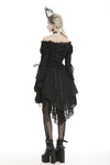 Gothic decadent longsleeves cocktail dress DW445