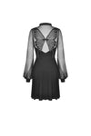 Gothic sexy butterfly mesh dress DW455