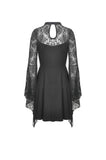Gothic lace up doll dress DW461