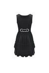 Japanese academy velvet versatile vest dress DW484