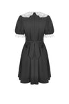 Alice in Wonderland contrast collar dress DW517