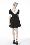 Alice in Wonderland contrast collar dress DW517