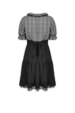 Lost girl grid prom dress DW520