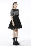 Lost girl grid prom dress DW520