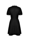Witch star chest contrast collar dress DW525