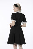 Gothic dead cross short-sleeves dress  DW532