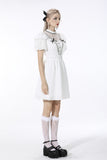 Soulless princess white puff sleeves dress DW548