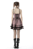 Cool mesh pink doll dress DW626