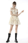 Steampunk princess frilly dress DW634