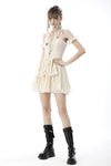 Steampunk princess frilly dress DW634