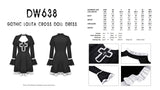 Gothic lolita cross doll dress DW638