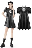 Rebel doll black white dress DW639