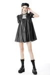 Rebel doll black white dress DW639