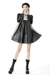 Rebel doll black white dress DW639