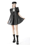 Rebel doll black white dress DW639