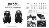 Gothic sexy bell sleeves mini dress DW650