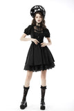 Gothic lolita tulle chest doll dress DW651