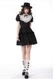 The Princess Comes Across contrast ruffle collar dress DW694