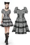 Dead butterfly frilly dress DW700