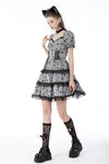 Dead butterfly frilly dress DW700