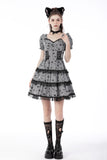 Dead butterfly frilly dress DW700