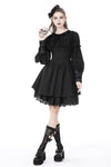 Coffin collar gothic doll dress DW737