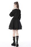 Coffin collar gothic doll dress DW737