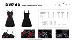 Gothic bloody lace up dress DW760