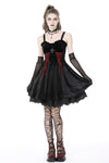 Gothic bloody lace up dress DW760