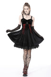 Gothic bloody lace up dress DW760