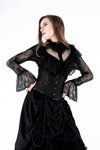 Gothic lolita hearted lace blouse IW076 - Gothlolibeauty