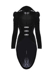 Gothic masquerade ball gowns cocktail jacket JW048 - Gothlolibeauty