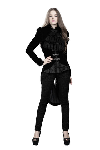 Gothic masquerade ball gowns cocktail jacket JW048 - Gothlolibeauty