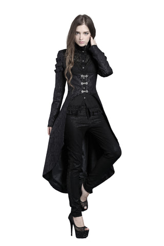 Gothic floor-length cocktail gown jacket coat JW091 - Gothlolibeauty