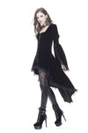 Gothic noble velvet pleated cocktail jacket JW104 - Gothlolibeauty