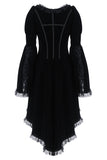 Gothic noble velvet pleated cocktail jacket JW104 - Gothlolibeauty